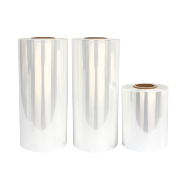 POF Material High Glossa Center Foled POF Shrink Roll For Confectiory